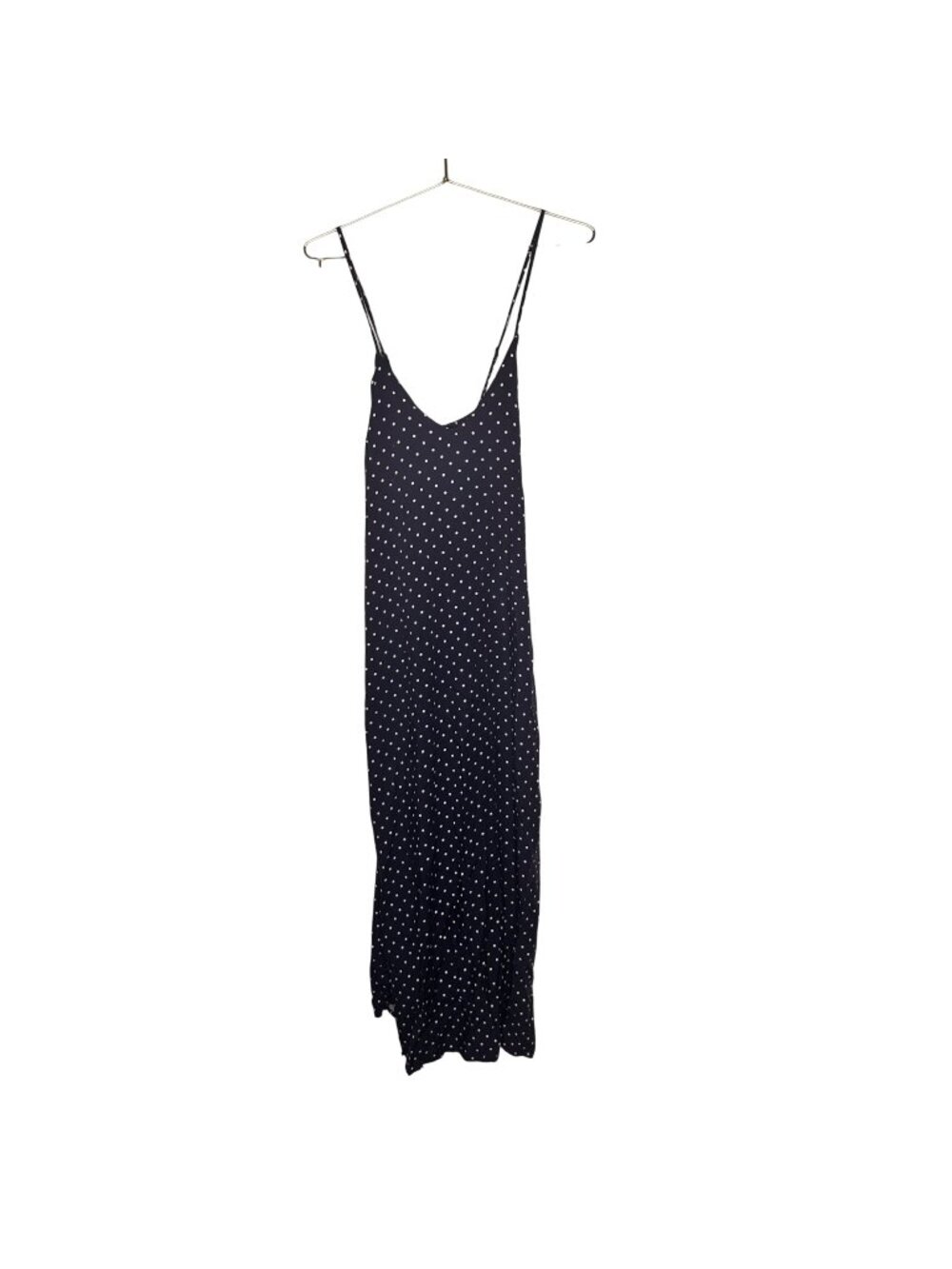 Old Navy Womens Polka Dot Maxi Dress L Petite Rayon